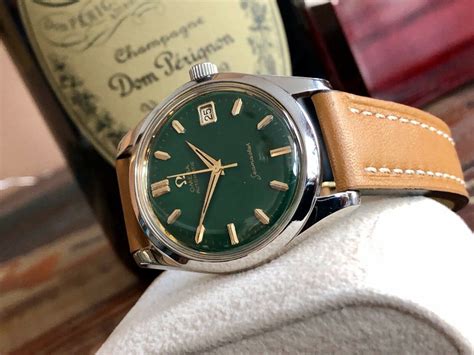 OMEGA Green dial Seamaster Green Dial Automatic Mens 