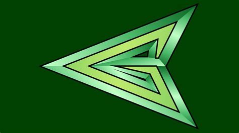 Green Arrow Symbol Green Arrow