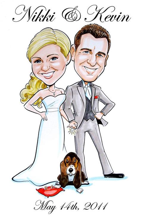 We have put together some traditional and unique guest. Great guest book alternative! Caricature poster for ...