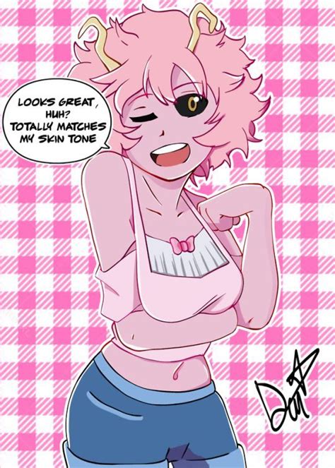 Cute Anime Character With Pink Hair My Hero Academia