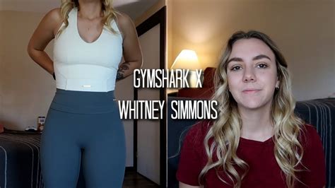 Gymshark X Whitney Simmons Collection Review Youtube
