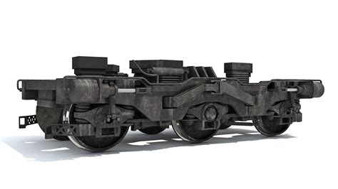 Train Wheels 3d Model Turbosquid 1513272