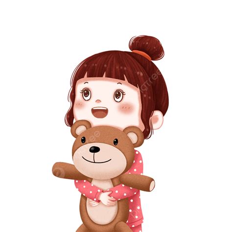 Girls Toys Png Image Girl Holding A Toy Girl Toy Winter Png Image