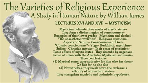 Mysticism The Varieties Of Religious Experience