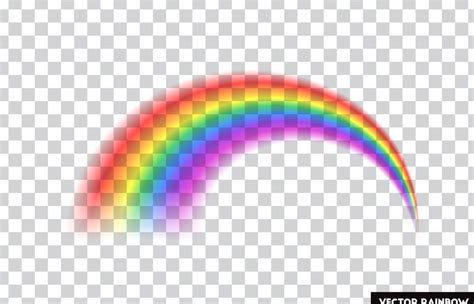 Download Transparent rainbow. Vector illustration. Realistic ...