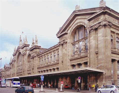 Paris Gare Du Nord Train Station Map