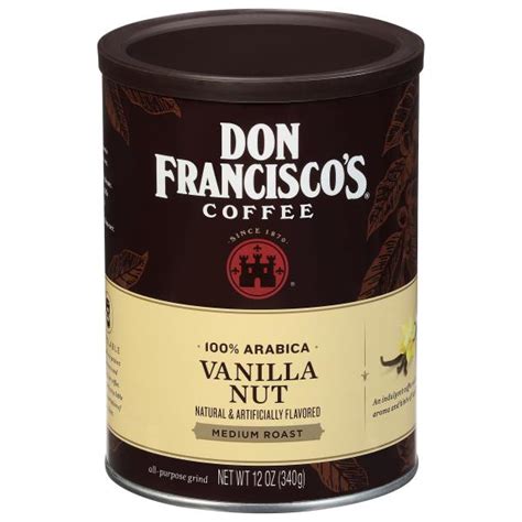 Don Francisco S Coffee Arabica Medium Roast Vanilla Nut