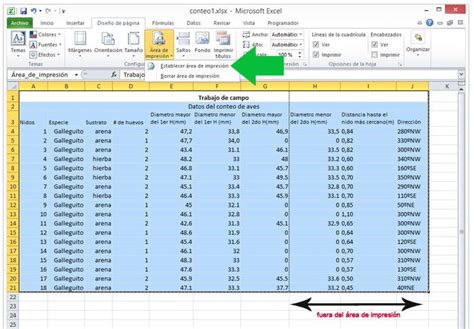 Como Imprimir En Excel Tablas Y Hojas De Cálculo Correctamente Libros