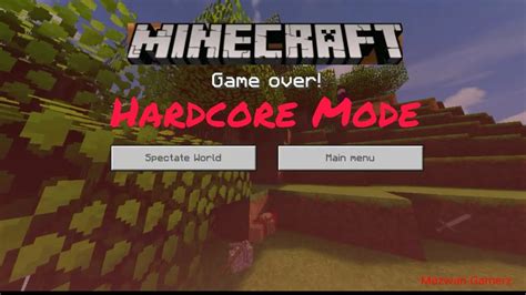 How To Play Hardcore Survival Mode In Minecraft Youtube