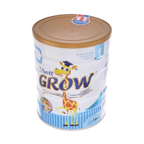 Abbott Grow 1 Milk Powder For Children Can Of 900g Hien Thao Shop