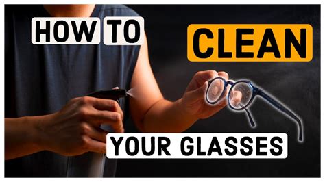 How To Clean Your Glasses Properly Optometrist Explains Youtube