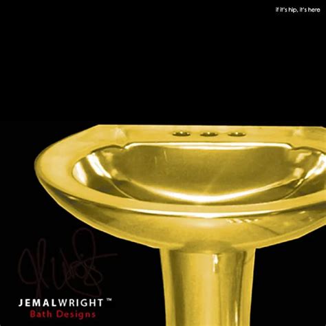 chromed bathroom furniture by jemal wright if it s hip it s here bathroom inspiration decor