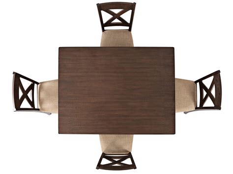 Tapered legs are a sturdy foundation. CREEK Dining Table & 4 Chairs | THEMES Furniture HomeStore