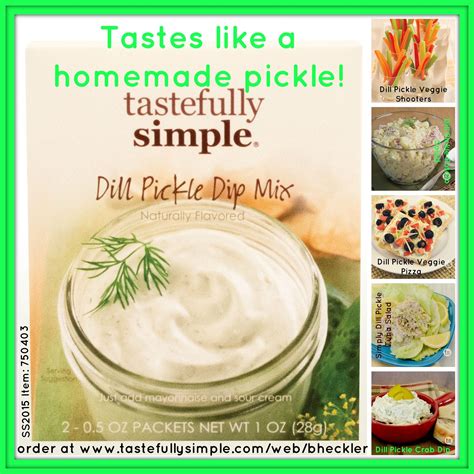 Dill Pickle Spring Summer Tastefullysimple Web Bheckler Facebook Tastefully