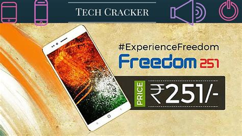 Freedom 251 Worlds Cheapest Smartphone For 4251inr 2016 Youtube