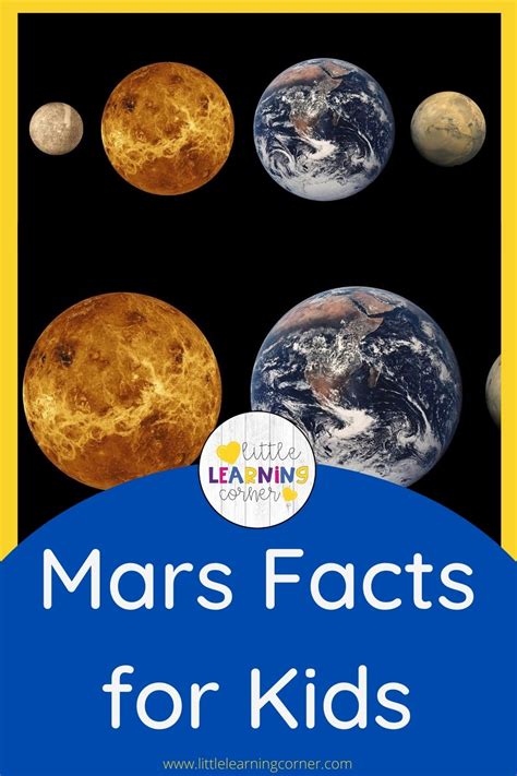 51 Fun Mars Facts For Kids Little Learning Corner