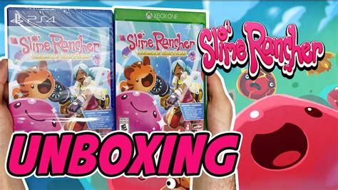Slime Rancher Deluxe Edition Ps4xbox One Unboxing Youtube
