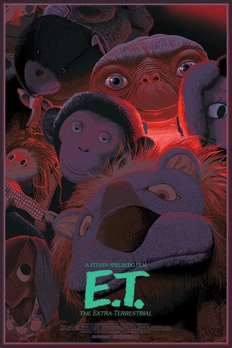E T The Extra Terrestrial 1982 By Laurent Durieux Film D Animation