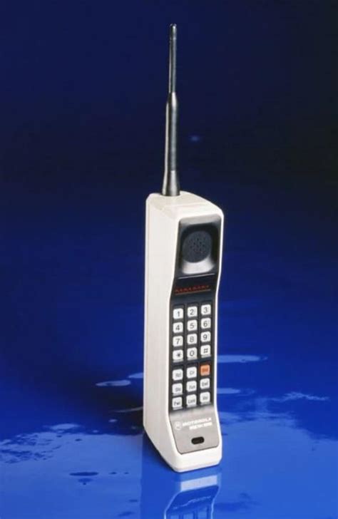 First Mobile Phone Worlds First Call Was An Epic Brag