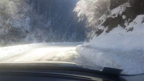 Bmw 750i E65 E66 Driving In Snow High In The Mountains