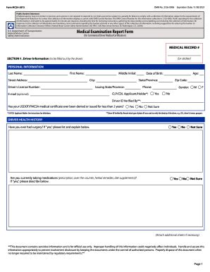 Having a valid dot medical card, also known as a medical examiner's certificate, is a requirement for interstate truck drivers. 2021 Form DoT MCSA-5875 Fill Online, Printable, Fillable ...