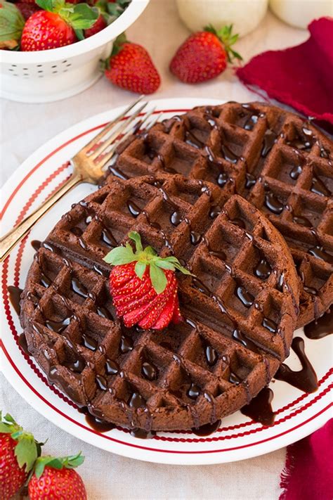 Don't be give into the temptation of. Chocolate Cake Mix Waffles (only 4 Ingredients) - Cooking ...