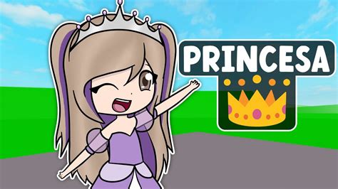 Lyna Se Convierte En Princesa En Roblox Youtube