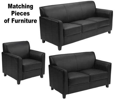 Office couches?… all of these above questions make you crazy whenever coming up with them. MATCHING Black Leather Furniture Sofa Loveseat Chair Sofas ...
