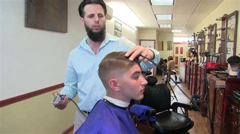 Greg's work has been featured in milady's. Barber Tutorial: Full Men's Hair Cutting Class with MC ...
