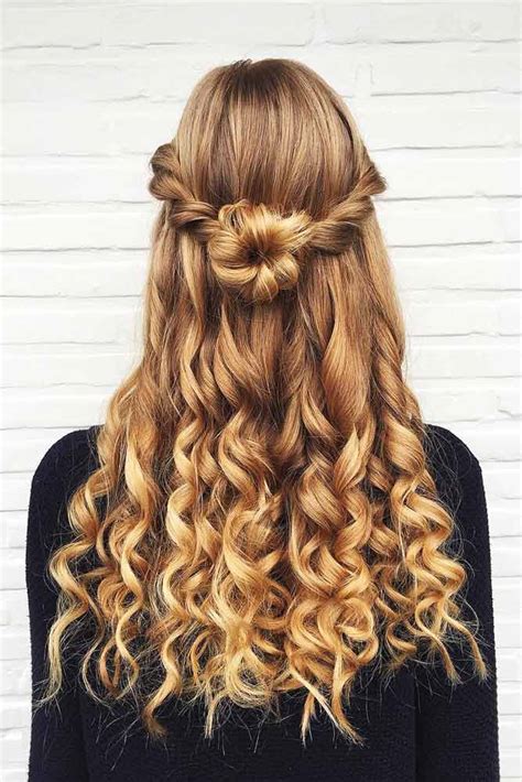 Try Half Up Half Down Prom Hairstyles Lovehairstyles Com