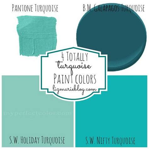 Turquoise Paint Color Pantone Turquoise Benjamin Moore Galapos