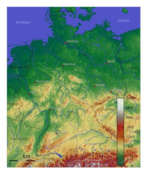 File:germany in europe ( rivers mini map).svg wikimedia commons germany location on the europe map file:germany in europe.svg wikimedia commons unification of germany and kalahari desert on world map. Detailed physical map of Germany | Germany | Europe ...