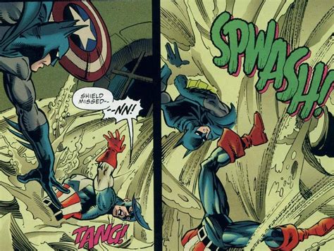 Battles Of The Week Batman Vs Captain America Dc Vs Marvel