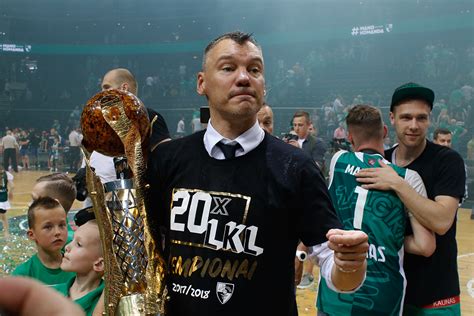 SARUNAS13LT Š Jasikevičiui geriausio Kauno miesto metų trenerio titulas