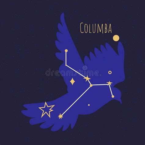 Constellation Columba Stock Illustrations 29 Constellation Columba