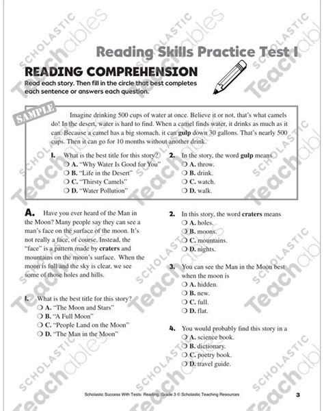 See Inside Image Reading Comprehension Worksheets Reading Skills