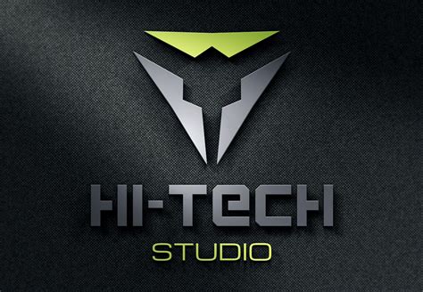 Modern Hi Tech Logo By Jekson Graphics Thehungryjpeg