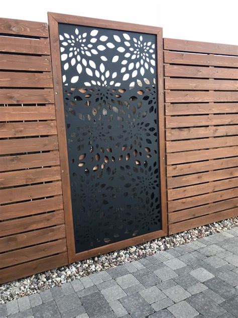 Decorative Metal Garden Fencing Panels