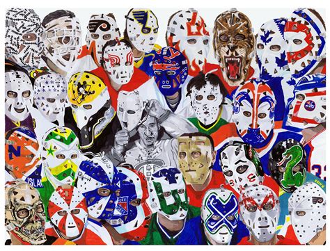 Hockey Goalie Mask Art Print Etsy Australia