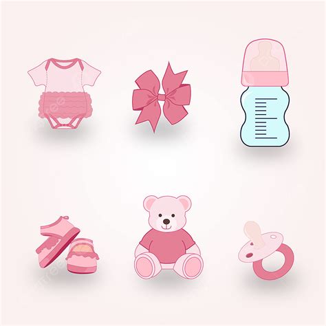 Shower Items Vector Design Images Baby Shower Items Vector Baby