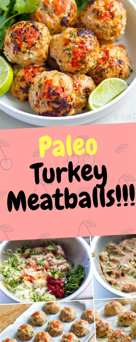 Not your average breakfast situation. Paleo Turkey Meatballs | Paleo turkey meatballs, Paleo turkey, Turkey meatballs