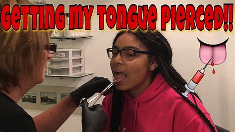 Come With Me To Get My Tongue Pierced Youtube