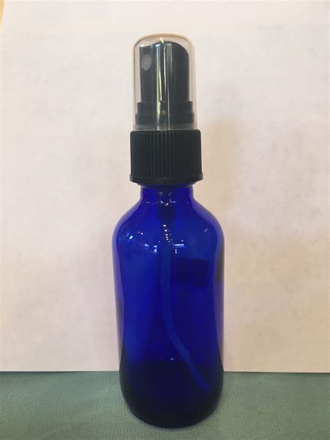 Cobalt Blue Glass 2 Oz Spray Bottle Isis Essentials And Exotica