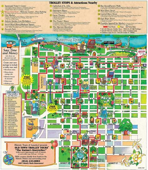 Printable Map Of Savannah Ga Printable Maps