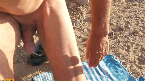 Mrs Robinson Wife Lets Stranger Finger Her On The Beach And Plays With