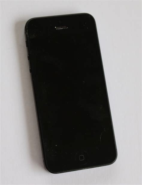 Apple Iphone 5 16gb Black And Slate Unlocked A1429 Gsm Ebay