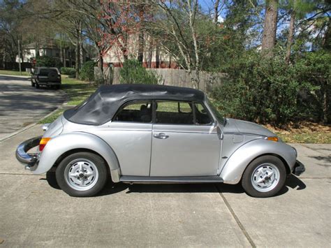 1979 Volkswagen Beetle Classic Karmann Convertible With Ac For Sale