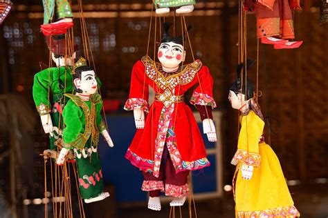Myanmar Puppet Which Is Traditional Entertainment Of Ancient Myanmar