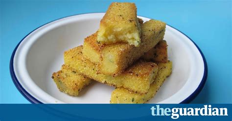how to make the perfect polenta chips life and style the guardian