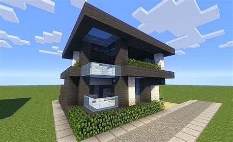 Want to live like spongebob? Modern Cube House Minecraft Project